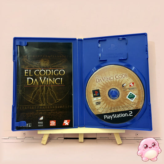 El Código Da Vinci PS2 - caja abierta con disco y manual