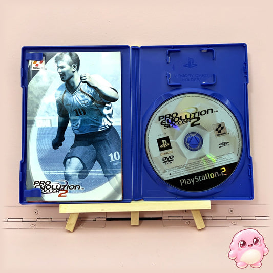 Pro Evolution Soccer 2 PS2 - caja abierta con disco y manual