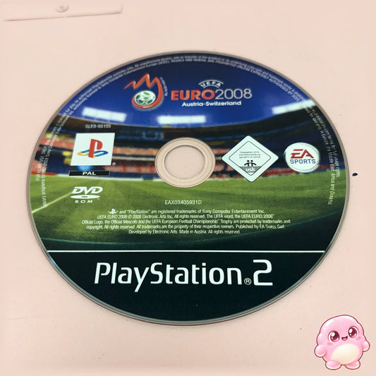 UEFA Euro 2008 PS2 - disco