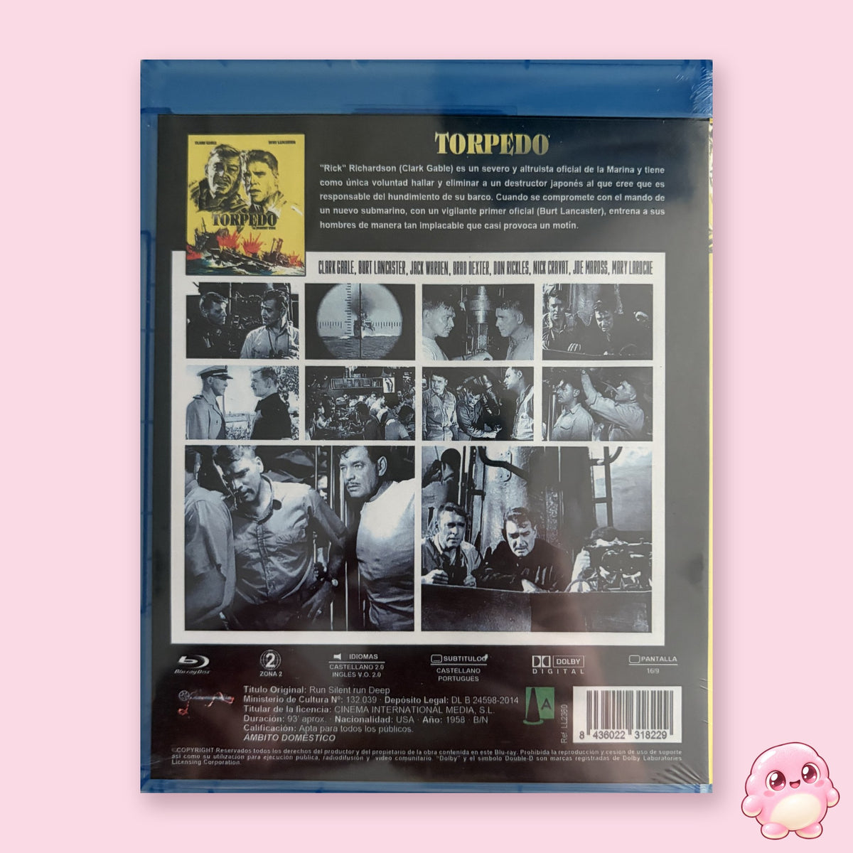 Torpedo (Run Silent, Run Deep) (Blu-ray) - foto 2