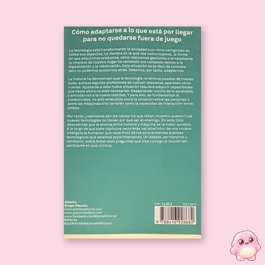 ¿Qué robot se ha llevado mi queso? libro contraportada