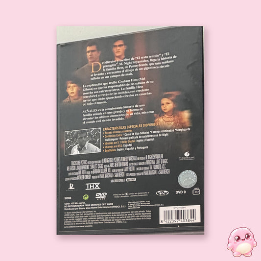 Señales DVD contraportada