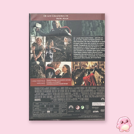 Thor DVD contraportada