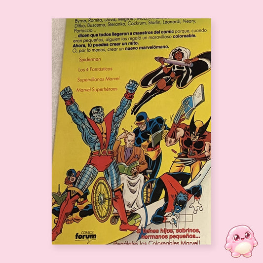 Los Vengadores nº 80 Forum contraportada