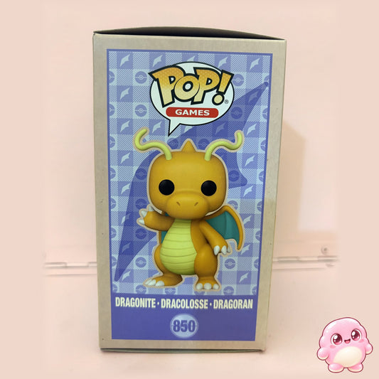 Funko Pop Dragonite #850 - Pokémon (Soft Color Special Edition)
