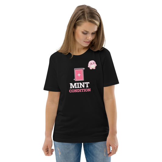 Camiseta Friki Unisex "Mint Condition" negra