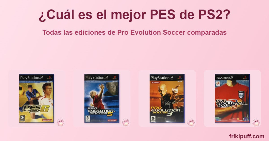 ¿Cuál es el mejor PES de PS2? Todas las ediciones de Pro Evolution Soccer comparadas