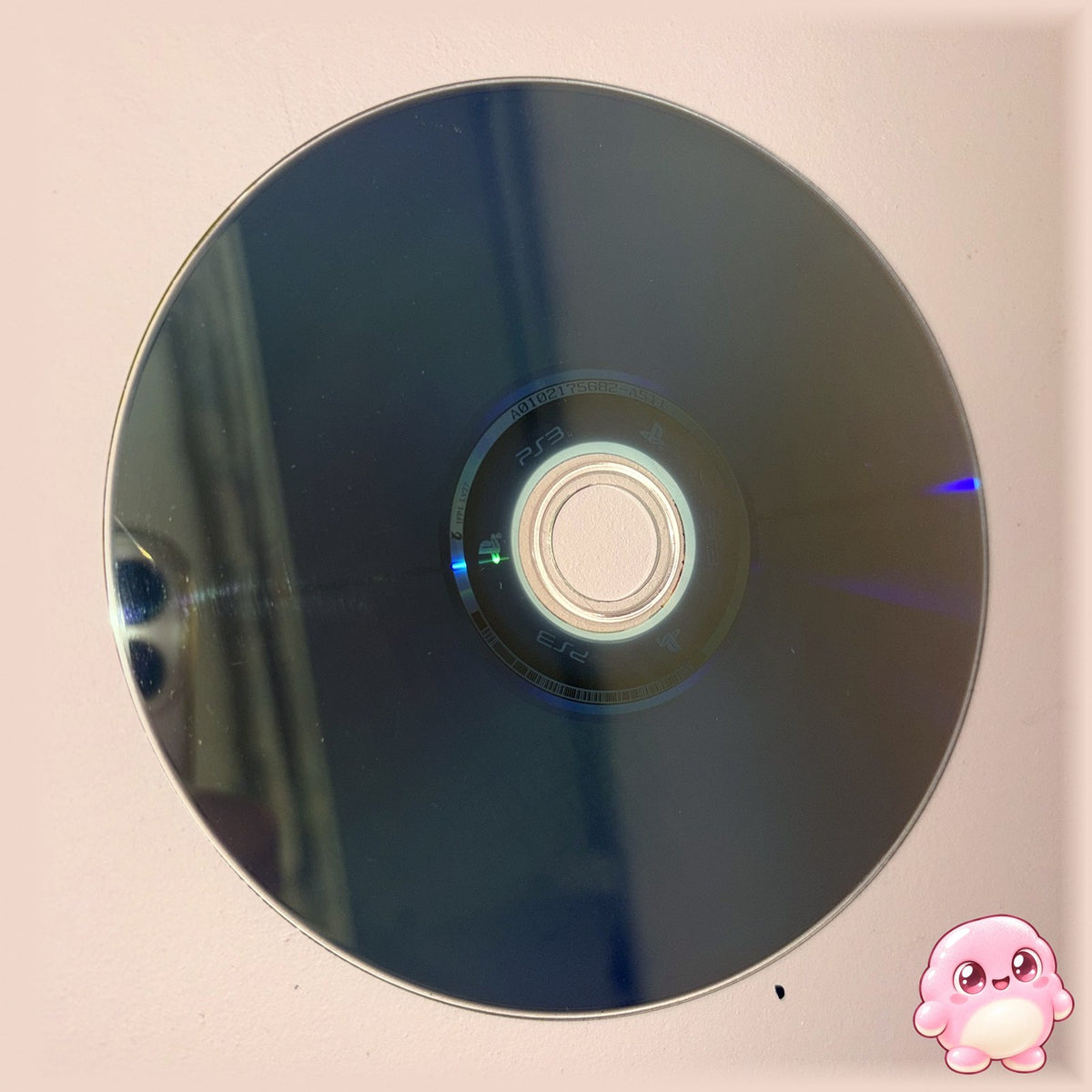 GTA V PS3 - cara inferior del disco (otro ángulo)