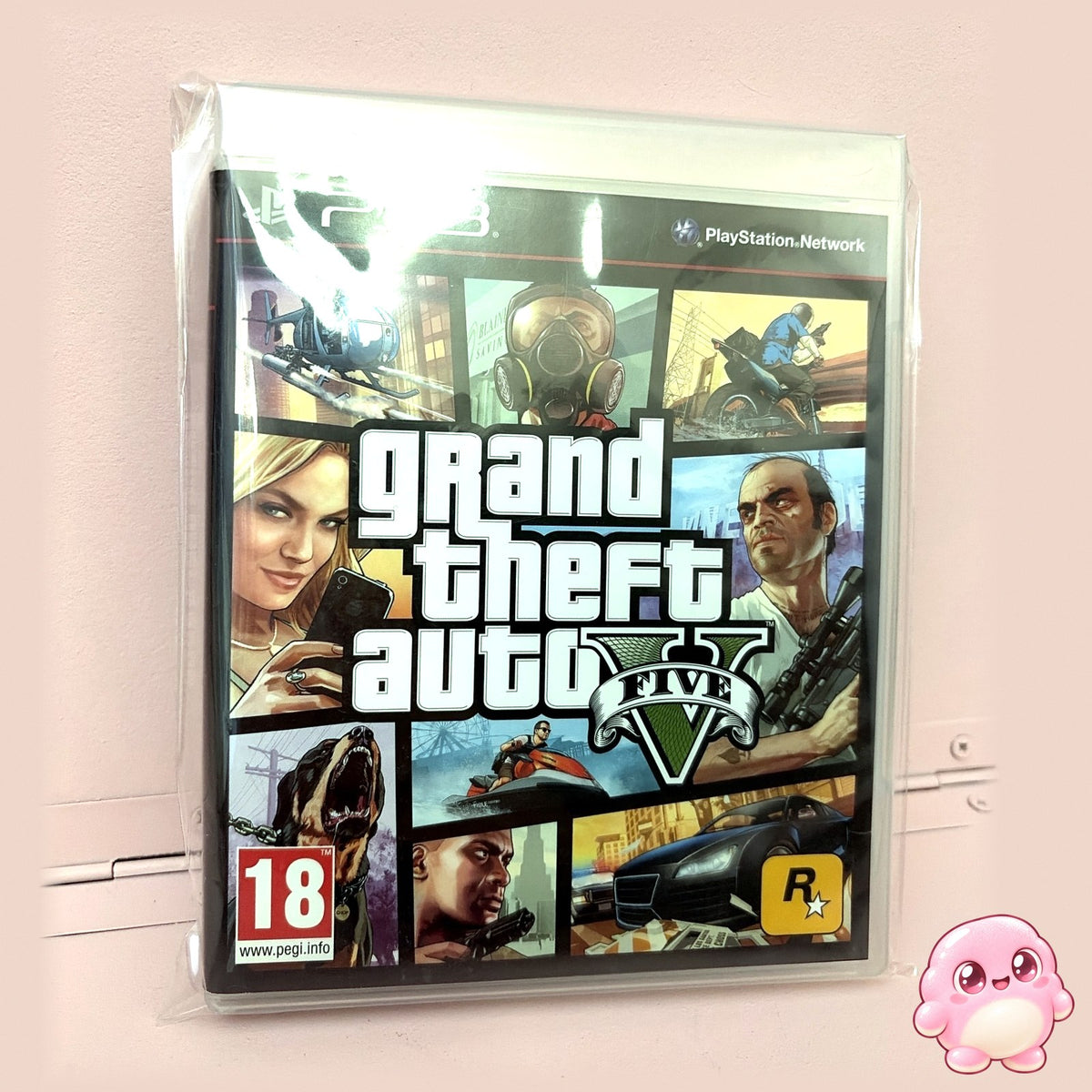 GTA V PS3 - en su funda protectora de regalo