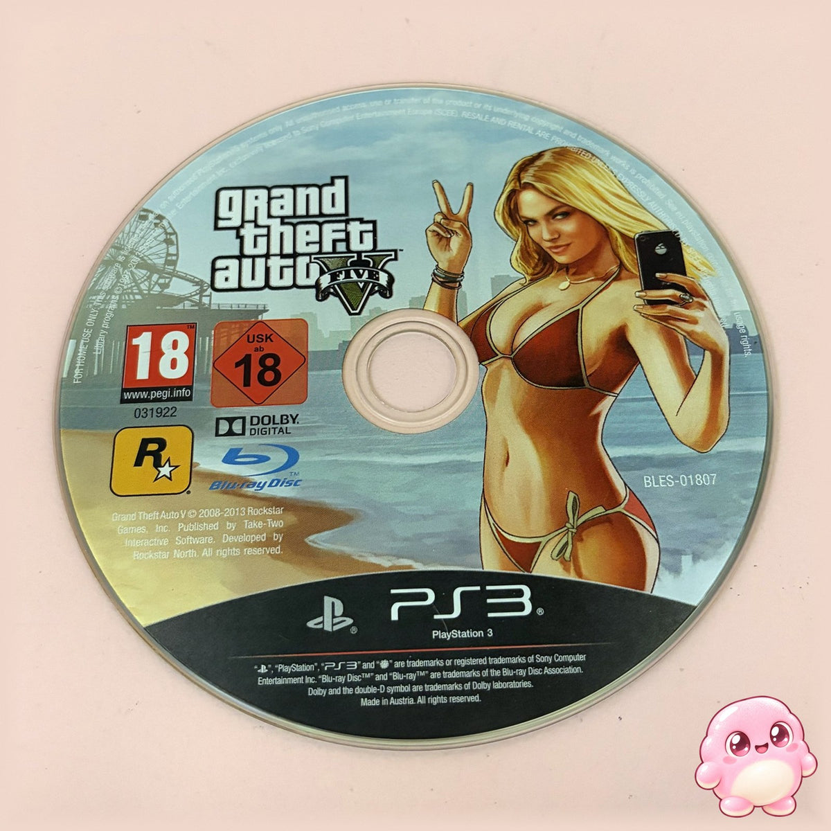 GTA V PS3 - disco