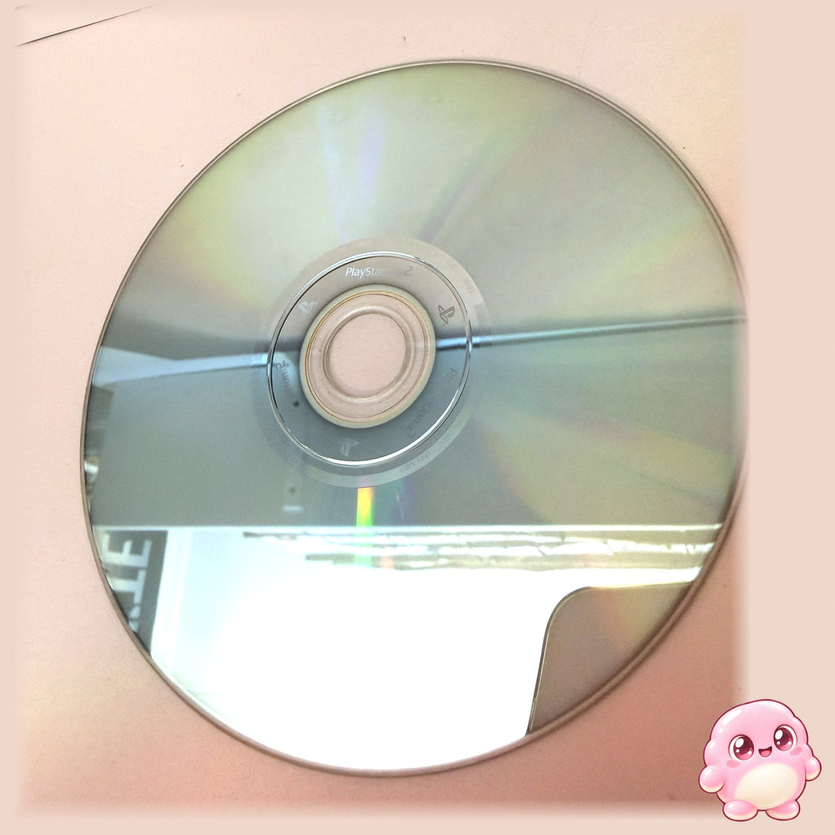 Pro Evolution Soccer 3 (PS2) - cara inferior del disco