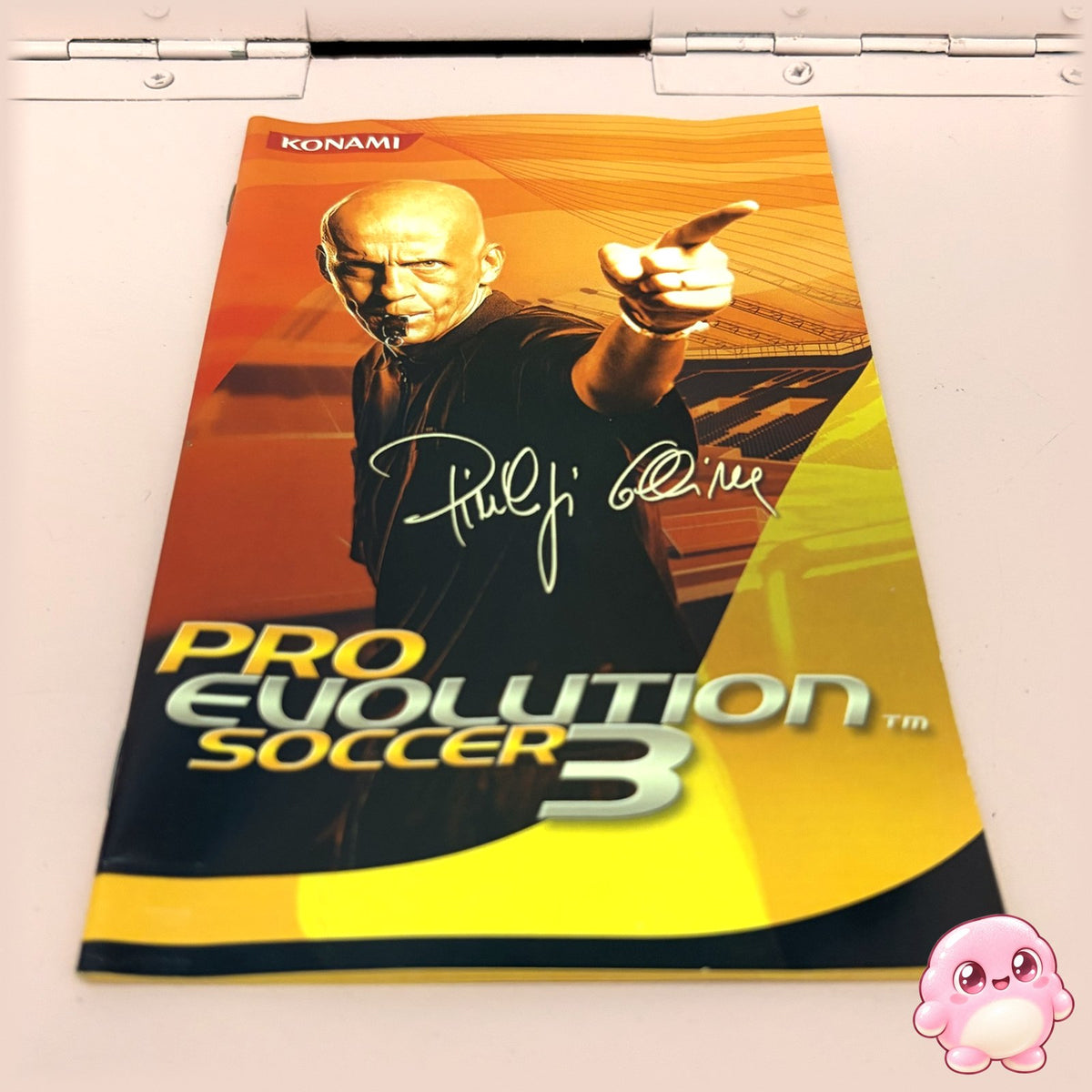 Pro Evolution Soccer 3 (PS2) - portada del manual