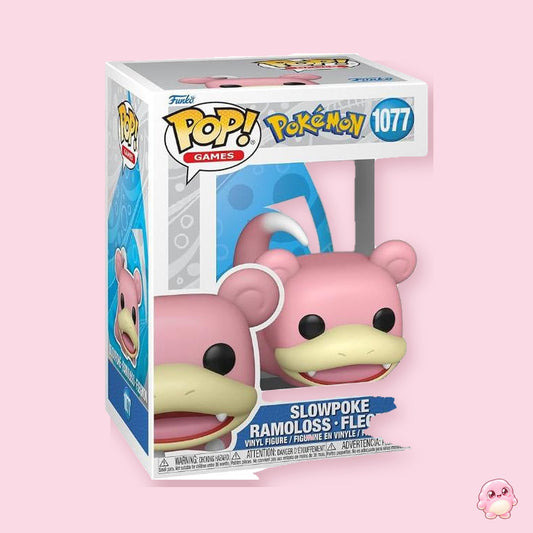 Funko Pop Pokémon Slowpoke - Figura Coleccionable Videojuegos