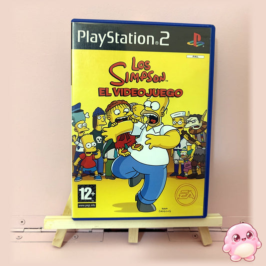 Los Simpson El Videojuego PS2 - portada