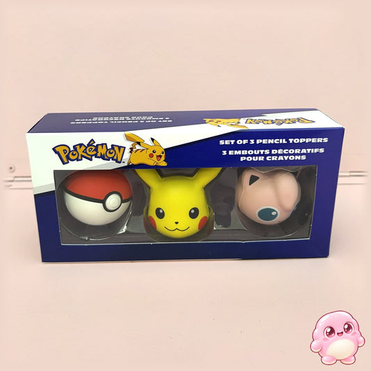 Toppers lápiz Pokémon - caja frontal