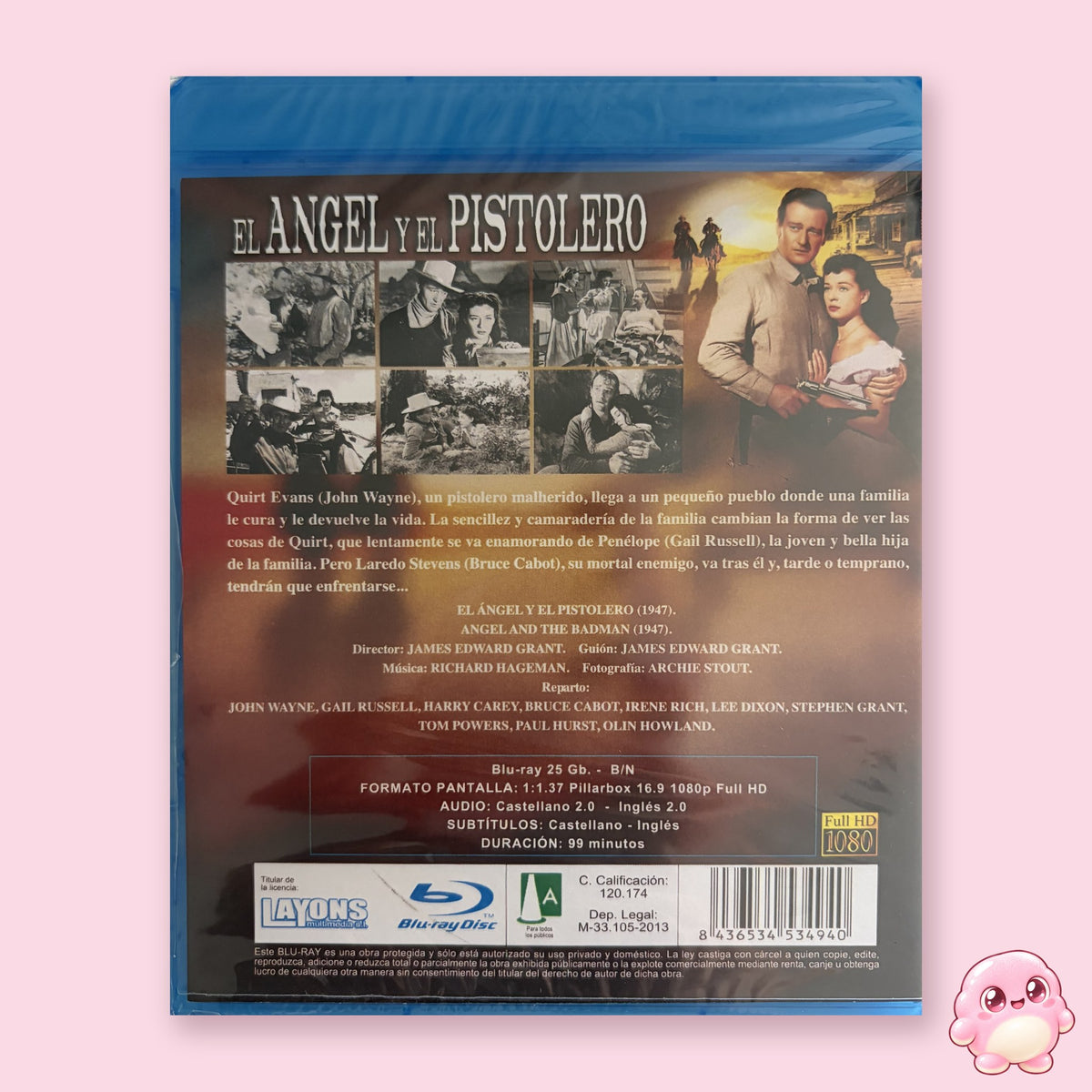 El ángel y el pistolero (Angel and the Badman) (Blu-ray) - foto 2