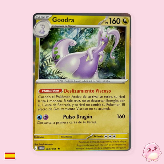 Goodra 068/086 - Caos Creciente (CRI) - Carta Pokémon TCG en español