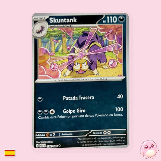 Skuntank 054/086 - Caos Creciente (CRI) - Carta Pokémon TCG en español