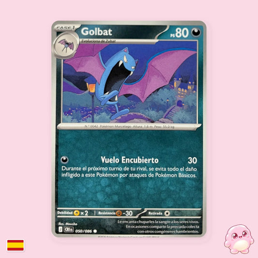 Golbat 050/086 - Caos Creciente (CRI) - Carta Pokémon TCG en español