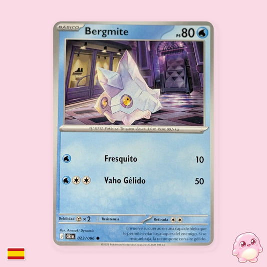 Bergmite 023/086 - Caos Creciente (CRI) - Carta Pokémon TCG en español