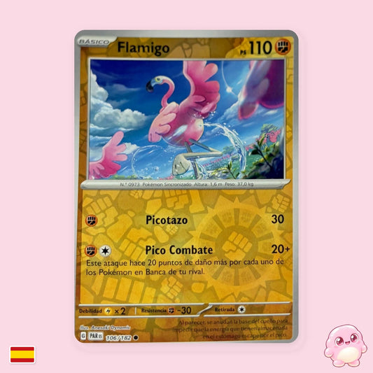 Flamigo 106/182 - Brecha Paradójica (PAR) - Carta Pokémon TCG en español