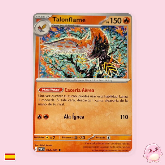 Talonflame 014/088 - Equilibrio Perfecto (POR) - Carta Pokémon TCG en español