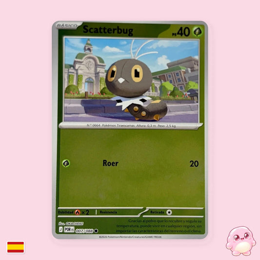 Scatterbug 007/088 - Equilibrio Perfecto (POR) - Carta Pokémon TCG en español