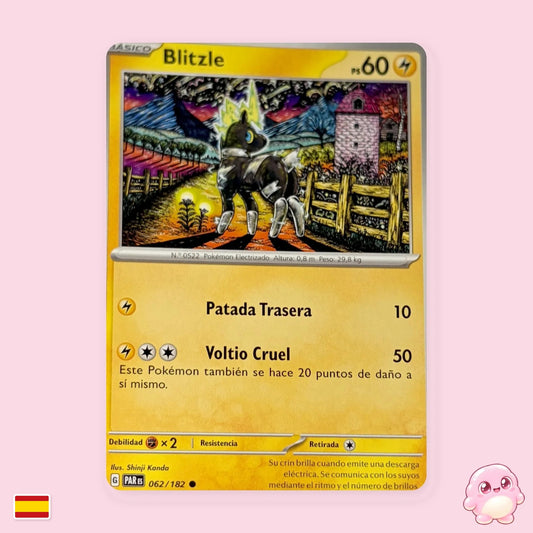 Blitzle 062/182 - Brecha Paradójica (PAR) - Carta Pokémon TCG en español