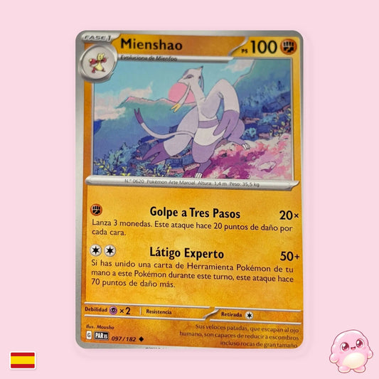 Mienshao 097/182 - Brecha Paradójica (PAR) - Carta Pokémon TCG en español