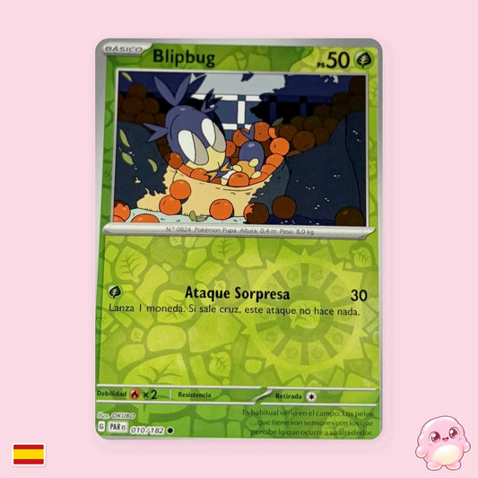 Blipbug 010/182 - Brecha Paradójica (PAR) - Carta Pokémon TCG en español