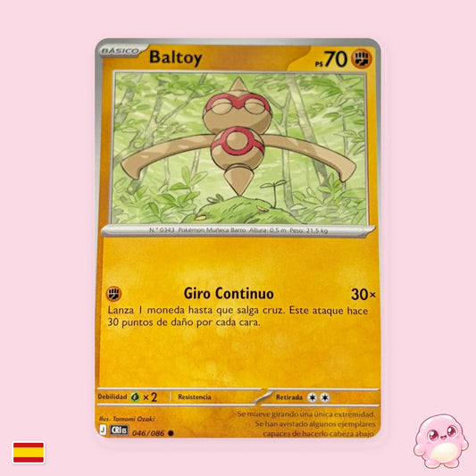 Baltoy 046/086 - Caos Creciente (CRI) - Carta Pokémon TCG en español