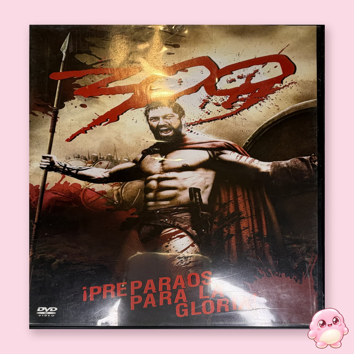 300 DVD portada