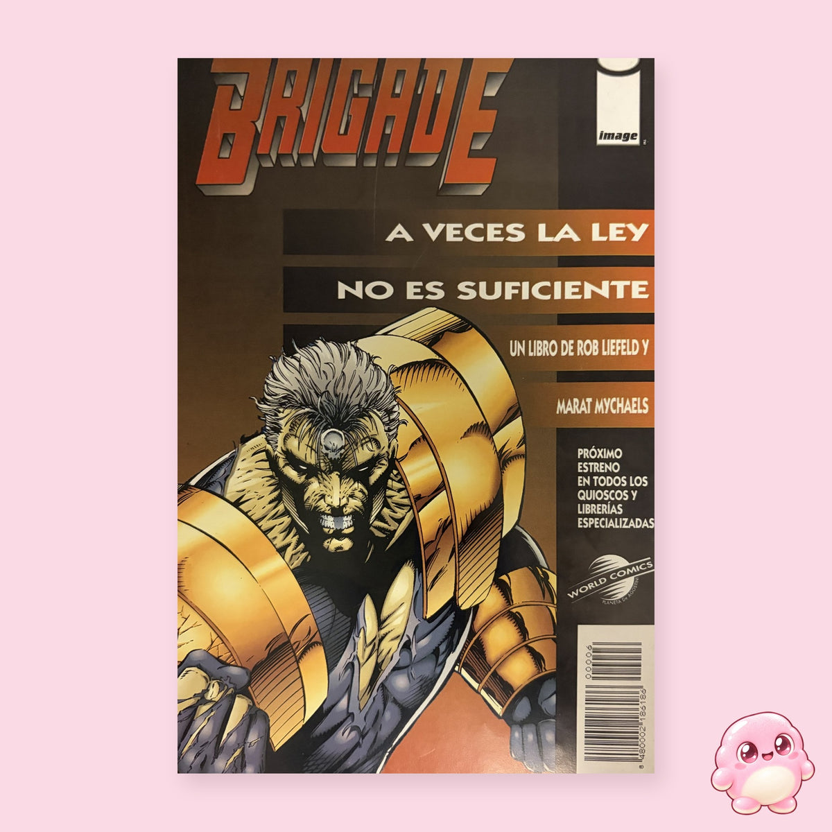 Cyber Force nº 6 - La villanía de Mindgame contraportada