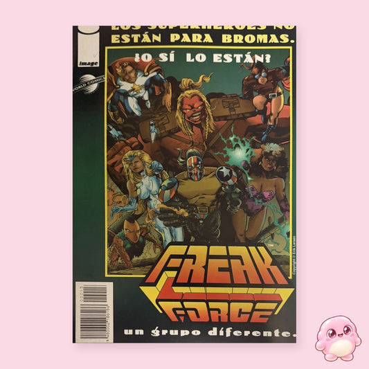 Cyber Force nº 13 contraportada