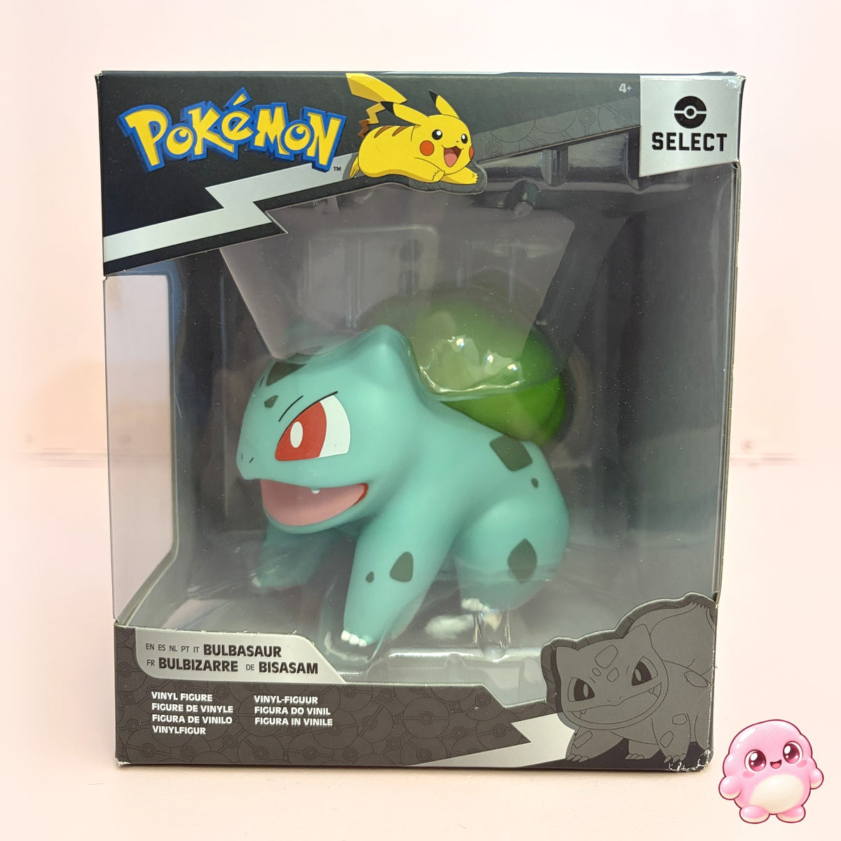 Figura Bulbasaur 4" - Jazwares Pokémon Select
