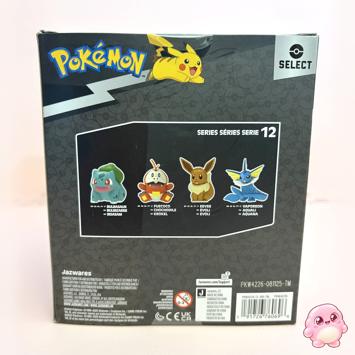 Figura Bulbasaur 4" - Jazwares Pokémon Select