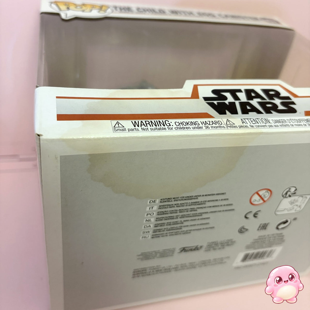Funko Pop Deluxe The Child with Egg Canister #407 - Star Wars The Mandalorian
