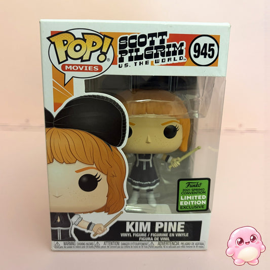 Funko Pop Kim Pine #945 - Scott Pilgrim - 2021 Spring Convention Limited Edition