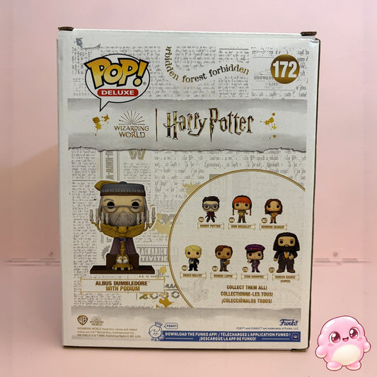Funko Pop Deluxe Albus Dumbledore con Podio #172 - Harry Potter