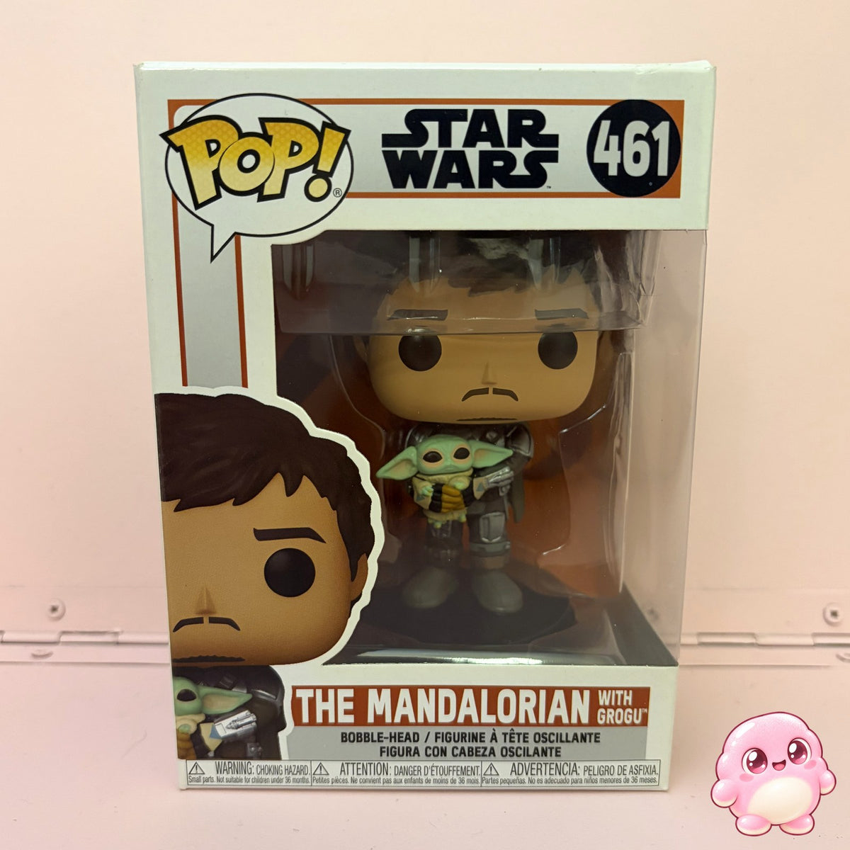 Funko Pop The Mandalorian with Grogu #461 - Star Wars