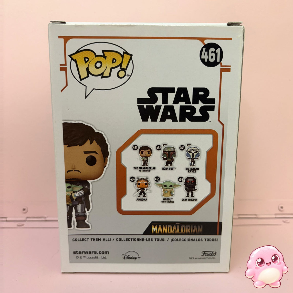 Funko Pop The Mandalorian with Grogu #461 - Star Wars