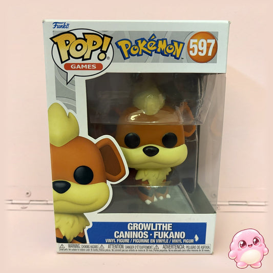 Funko Pop Growlithe #597 - Pokémon