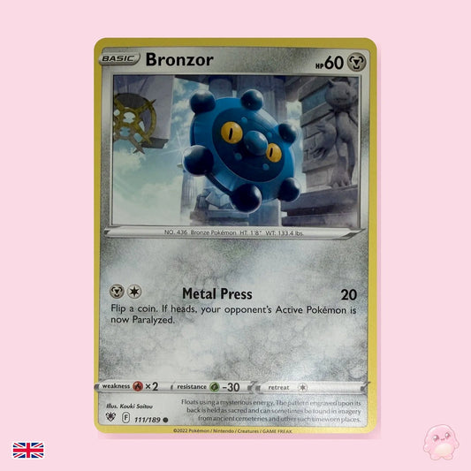 Bronzor 111/189 - Resplandor Astral (Inglés) - Carta Pokémon TCG