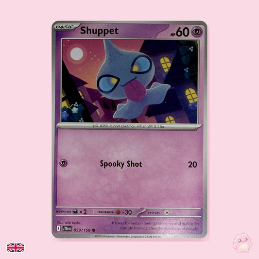 Shuppet 059/159 - Aventuras Compartidas (Inglés) - Carta Pokémon TCG