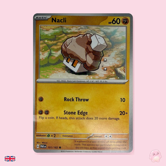 Nacli 101/182 - Brecha Paradójica (Inglés) - Carta Pokémon TCG