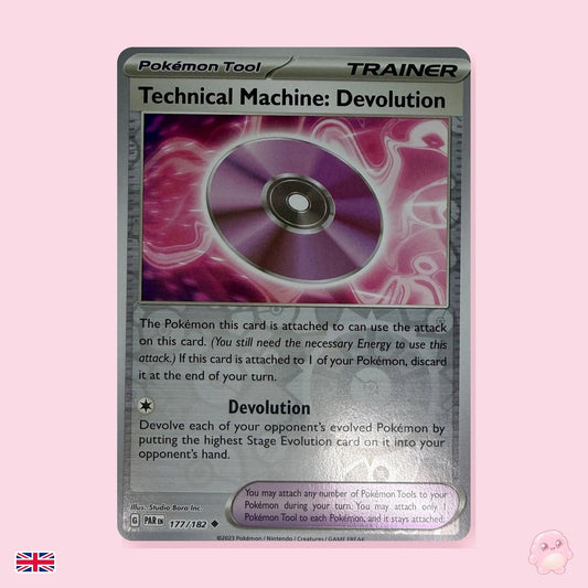 Technical Machine: Devolution 177/182 Reverse Holo - Brecha Paradójica (Inglés) - Carta Pokémon TCG