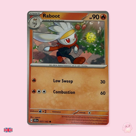 Raboot 027/142 - Corona Astral (Inglés) - Carta Pokémon TCG