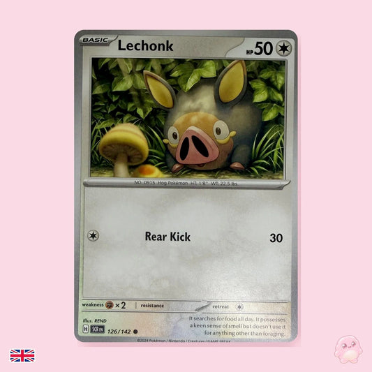 Lechonk 126/142 - Corona Astral (Inglés) - Carta Pokémon TCG