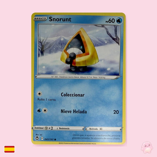 Snorunt 041/195 - Tempestad Plateada (Español) - Carta Pokémon TCG