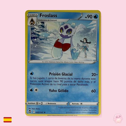 Froslass 043/195 - Tempestad Plateada (Español) - Carta Pokémon TCG